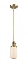 Innovations Lighting 201S-BB-G311 - Dover - 1 Light - 5 inch - Brushed Brass - Stem Hung - Mini Pendant