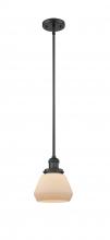 Innovations Lighting 201S-BK-G171 - Fulton - 1 Light - 7 inch - Matte Black - Stem Hung - Mini Pendant