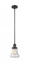 Innovations Lighting 201S-BK-G194 - Bellmont - 1 Light - 7 inch - Matte Black - Stem Hung - Mini Pendant