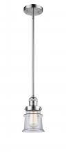 Innovations Lighting 201S-PC-G182S - Canton - 1 Light - 5 inch - Polished Chrome - Stem Hung - Mini Pendant