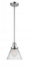 Innovations Lighting 201S-PC-G42 - Cone - 1 Light - 8 inch - Polished Chrome - Stem Hung - Mini Pendant