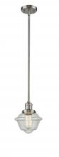 Innovations Lighting 201S-SN-G534 - Oxford - 1 Light - 8 inch - Brushed Satin Nickel - Stem Hung - Mini Pendant