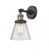 Innovations Lighting 203-BAB-G64 - Cone - 1 Light - 6 inch - Black Antique Brass - Sconce