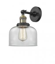 Innovations Lighting 203-BAB-G72 - Bell - 1 Light - 8 inch - Black Antique Brass - Sconce