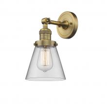 Innovations Lighting 203-BB-G62 - Cone - 1 Light - 6 inch - Brushed Brass - Sconce