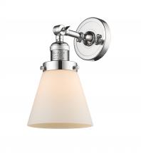 Innovations Lighting 203-PC-G61 - Cone - 1 Light - 6 inch - Polished Chrome - Sconce