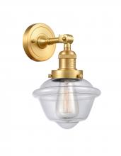 Innovations Lighting 203-SG-G532 - Oxford - 1 Light - 8 inch - Satin Gold - Sconce