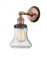 Innovations Lighting 203BP-ACBK-G194 - Bellmont - 1 Light - 7 inch - Antique Copper - Sconce