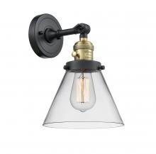 Innovations Lighting 203SW-BAB-G42 - Cone - 1 Light - 8 inch - Black Antique Brass - Sconce