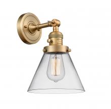 Innovations Lighting 203SW-BB-G42-LED - Cone - 1 Light - 8 inch - Brushed Brass - Sconce
