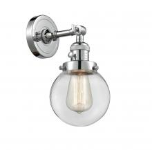 Innovations Lighting 203SW-PC-G202-6 - Beacon - 1 Light - 6 inch - Polished Chrome - Sconce