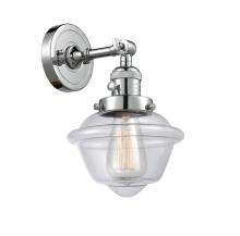 Innovations Lighting 203SW-PC-G532 - Oxford - 1 Light - 8 inch - Polished Chrome - Sconce