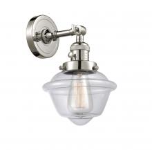 Innovations Lighting 203SW-PN-G532 - Oxford - 1 Light - 8 inch - Polished Nickel - Sconce