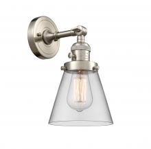 Innovations Lighting 203SW-SN-G62 - Cone - 1 Light - 6 inch - Brushed Satin Nickel - Sconce