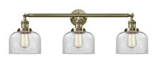 Innovations Lighting 205-AB-G72 - Bell - 3 Light - 32 inch - Antique Brass - Bath Vanity Light