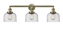 Innovations Lighting 205-AB-G74 - Bell - 3 Light - 32 inch - Antique Brass - Bath Vanity Light