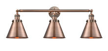 Innovations Lighting 205-AC-M13-AC - Appalachian - 3 Light - 32 inch - Antique Copper - Bath Vanity Light