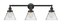 Innovations Lighting 205-OB-G42 - Cone - 3 Light - 32 inch - Oil Rubbed Bronze - Bath Vanity Light