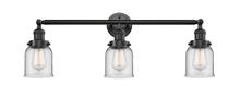 Innovations Lighting 205-OB-G52 - Bell - 3 Light - 30 inch - Oil Rubbed Bronze - Bath Vanity Light