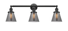 Innovations Lighting 205-OB-G63 - Cone - 3 Light - 30 inch - Oil Rubbed Bronze - Bath Vanity Light