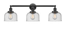 Innovations Lighting 205-OB-G74 - Bell - 3 Light - 32 inch - Oil Rubbed Bronze - Bath Vanity Light