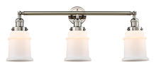 Innovations Lighting 205-PN-G181 - Canton - 3 Light - 30 inch - Polished Nickel - Bath Vanity Light