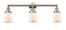 Innovations Lighting 205-PN-G51 - Bell - 3 Light - 30 inch - Polished Nickel - Bath Vanity Light