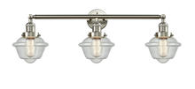 Innovations Lighting 205-SN-G534 - Oxford - 3 Light - 34 inch - Brushed Satin Nickel - Bath Vanity Light