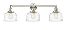 Innovations Lighting 205-SN-G713 - Bell - 3 Light - 32 inch - Brushed Satin Nickel - Bath Vanity Light