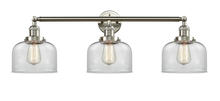 Innovations Lighting 205-SN-G72 - Bell - 3 Light - 32 inch - Brushed Satin Nickel - Bath Vanity Light