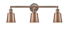 Innovations Lighting 205BP-ACBK-M9-AC - Addison - 3 Light - 32 inch - Antique Copper - Bath Vanity Light