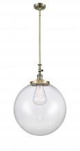 Innovations Lighting 206-AB-G202-18 - Beacon - 1 Light - 12 inch - Antique Brass - Stem Hung - Mini Pendant