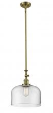 Innovations Lighting 206-AB-G72-L - Bell - 1 Light - 12 inch - Antique Brass - Stem Hung - Mini Pendant