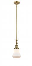 Innovations Lighting 206-BB-G191 - Bellmont - 1 Light - 6 inch - Brushed Brass - Stem Hung - Mini Pendant