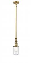 Innovations Lighting 206-BB-G314 - Dover - 1 Light - 5 inch - Brushed Brass - Stem Hung - Mini Pendant