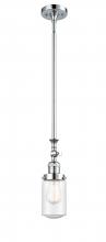 Innovations Lighting 206-PC-G314 - Dover - 1 Light - 5 inch - Polished Chrome - Stem Hung - Mini Pendant