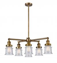  207-6CR-BB-G184S - Small Canton 6 Light Chandelier