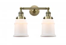Innovations Lighting 208-AB-G181 - Canton - 2 Light - 17 inch - Antique Brass - Bath Vanity Light
