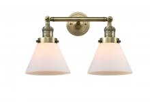 Innovations Lighting 208-AB-G41 - Cone - 2 Light - 18 inch - Antique Brass - Bath Vanity Light