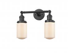 Innovations Lighting 208-OB-G311 - Dover - 2 Light - 14 inch - Oil Rubbed Bronze - Bath Vanity Light