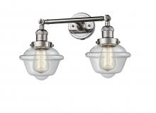 Innovations Lighting 208-PN-G532 - Oxford - 2 Light - 17 inch - Polished Nickel - Bath Vanity Light