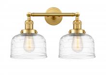 Innovations Lighting 208-SG-G713 - Bell - 2 Light - 19 inch - Satin Gold - Bath Vanity Light