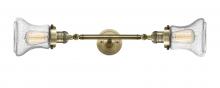 Innovations Lighting 208L-AB-G194 - Bellmont - 2 Light - 6 inch - Antique Brass - Bath Vanity Light