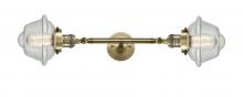 Innovations Lighting 208L-AB-G534 - Oxford - 2 Light - 8 inch - Antique Brass - Bath Vanity Light