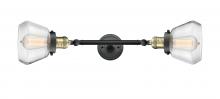 Innovations Lighting 208L-BAB-G172 - Fulton - 2 Light - 7 inch - Black Antique Brass - Bath Vanity Light