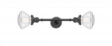 Innovations Lighting 208L-OB-G322 - Olean - 2 Light - 7 inch - Oil Rubbed Bronze - Bath Vanity Light