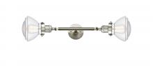 Innovations Lighting 208L-SN-G322 - Olean - 2 Light - 7 inch - Brushed Satin Nickel - Bath Vanity Light