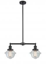 Innovations Lighting 209-OB-G532 - Oxford - 2 Light - 24 inch - Oil Rubbed Bronze - Stem Hung - Island Light