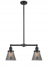 Innovations Lighting 209-OB-G63 - Cone - 2 Light - 21 inch - Oil Rubbed Bronze - Stem Hung - Island Light