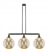 Innovations Lighting 213-OB-G208-12 - Beacon - 3 Light - 44 inch - Oil Rubbed Bronze - Stem Hung - Island Light